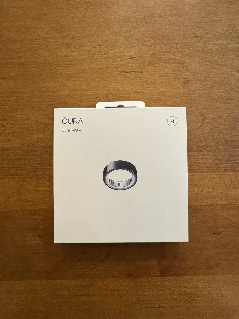 Oura Ring 4 Black - Size 9